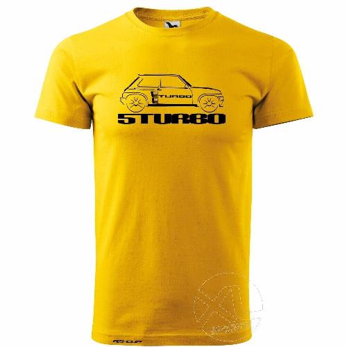 Men Tshirt RENAULT R 5 TURBO RS-CUP