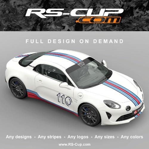 1 - Racing et Trackday On-demand sticker decals 