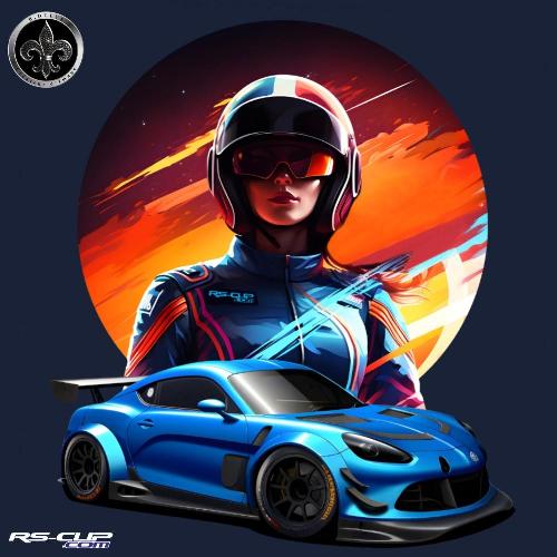 Alpine A110R wide body tshirt unisex men women RS-CUP