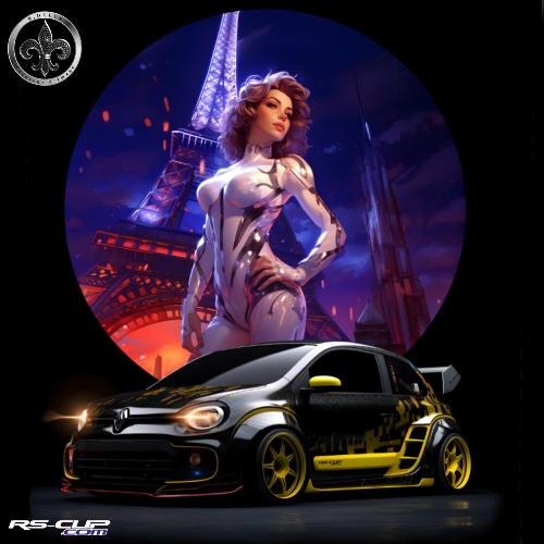 TWINGO RS MAXI wide body T-Shirt Renault unisex Mann Frau RS-CUP