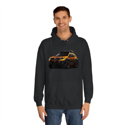 DACIA Duster Orange sweat à capuche unisex homme femme RS-CUP