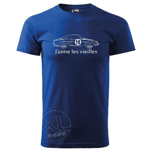 Men Tshirt  ALPINE A110 J'aime les vieilles RS-CUP